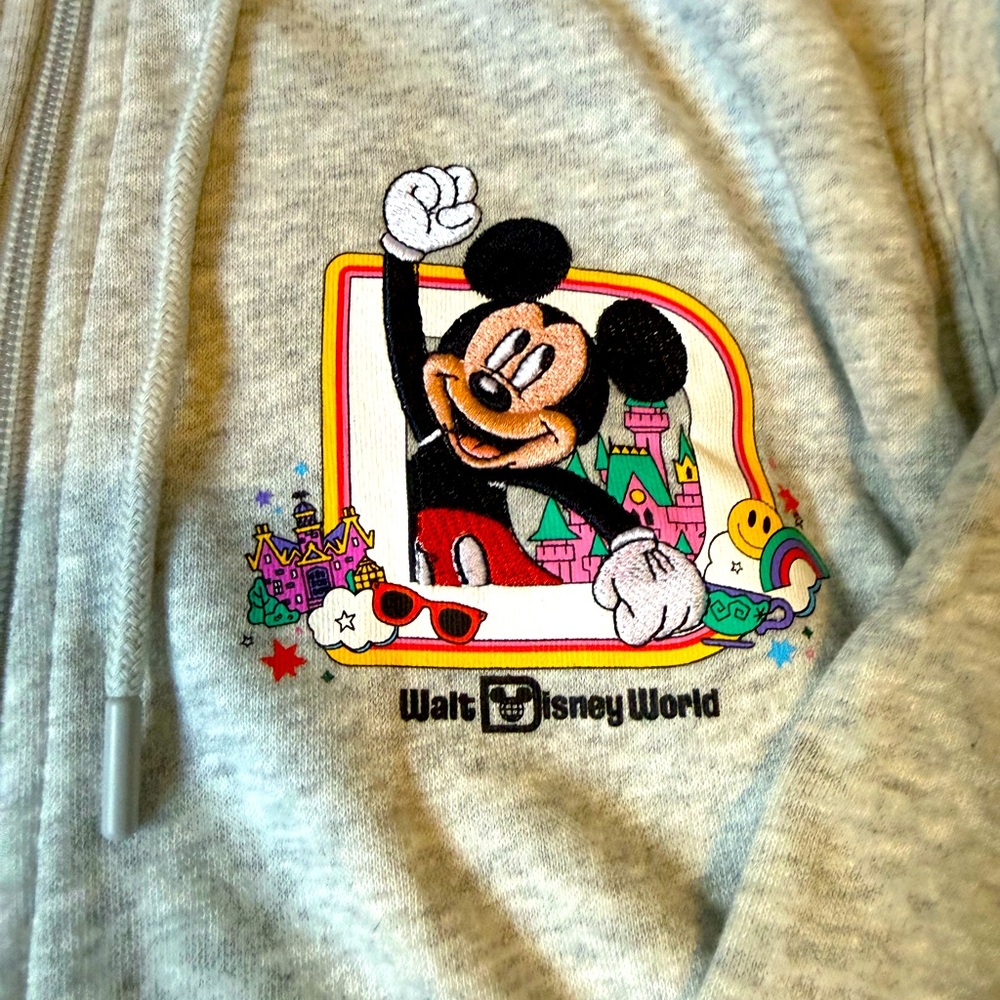 NWT Disney World zip up hoodie